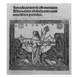 An Astronomer Stargazing, from 'Introductorium in Astronomiam', Published in Venice 1506 Giclee Print by Italian School 