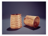 Pair of Armlets, from Derrinboy, County Offaly, Middle Bronze Age, 1400-1200 Bc Giclee-trykk av Bronze Age