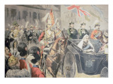 Jubilee of the Queen of England: the Cortege, Illustration from 'Le Petit Journal', 27 June 1897 Lámina giclée por Oswaldo Tofani