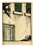 A Bourgeois Fires from His Window on a Passerby, from 'Crimes and Punishments' Giclee Print by Félix Vallotton