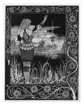 How Sir Bedivere Cast the Sword Excalibur into the Water, an Illustration from 'Le Morte D'Arthur' Lámina giclée por Aubrey Beardsley How Sir Bedivere Cast the Sword Excalibur into the Water, an Illustration from 'Le Morte D'Arthur' Lámina giclée por Aubrey Beardsley