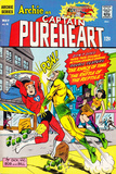 Archie Comics Retro: Captain Pureheart Comic Book Cover 4 (Aged) Prints