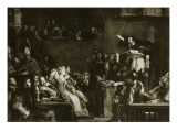 John Knox Preaching before the Lords of Congregation in the Cathedral of St. Andrews, 1559 Giclee Print by Sir David Wilkie