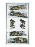 Child and Woman Labour in the Coal Mines Prior to 1843, Drawn from Contemporary Prints Giclee Print by English School 