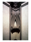 Entrance Hall, Detail of Merging Scroll Corner Decoration Designed by Michelangelo Buonarroti Lámina giclée