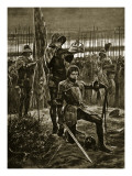 Henry Vii Crowned at Bosworth, Illustration from 'Hutchinson's Story of the British Nation', C.1923 reproduction procédé giclée par Richard Caton Woodville II