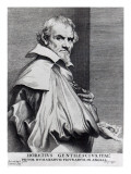 Orazio Gentileschi, from Van Dyck's 'Iconography', Engraved by Lucas Vorsterman Impressão giclée por Dyck