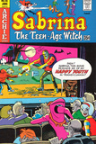 Archie Comics Retro: Sabrina The Teenage Witch Comic Book Cover 46 (Aged) Kunstdrucke
