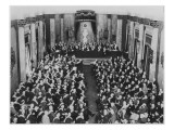 Freemasons at the Grand Orient Celebrating the Centenary of the 1789 French Revolution, Paris Giclee Print by French Photographer 