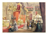Medieval Court, Plate 40 from 'Dickinsons' Comprehensive Pictures of the Great Exhibition of 1851' Giclee Print by Joseph Nash