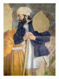 The Legend of the True Cross, the Discovery of the Cross, Detail of an Onlooker, Completed 1464 Giclee Print by Piero Della, Francesca