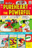 Archie Comics Retro: Pureheart The Powerful Comic Book Cover 3 (Aged) Print