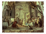 Emperor Frederick Barbarossa's Wedding to Beatrix of Burgundy in 1156, C.1751-52 Giclee Print by Giovanni Battista Tiepolo