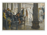 Woe Unto You, Scribes and Pharisees, Illustration from 'The Life of Our Lord Jesus Christ', 1886-94 Giclee Print by James Jacques Joseph Tissot