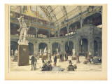 The New Sculpture Pavilion at the Palais De L'Industrie, from 'Le Petit Journal', 21st May 1892 Giclee Print by Henri Meyer