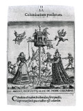Columbarium Puellarum from 'Proscenium Vitae Humanae Sive Emblematum Secularium' reproduction procédé giclée par Theodor de Bry