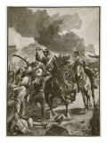 Thackwell at Sobraon, 1846, Illustration from 'Cassell's Illustrated History of England' Giclee Print by William Barnes Wollen