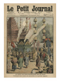 The Death of Chulalongkorn, King of Siam, Illustration from 'Le Petit Journal', 6th November 1910 Giclee Print by French School 
