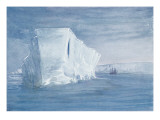 An Iceberg, Illustration from 'Nimrod in the Antarctic 1907-09' by Sir Ernest Shackleton Giclee Print by George Marston