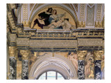 Interior of the Kunsthistorisches Museum, Vienna Depicting Archway with Spandrel Decoration Reproduction procédé giclée par Gustav Klimt