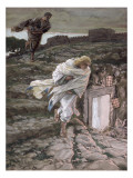 St. Peter and St. John Run to the Tomb, Illustration for 'The Life of Christ', C.1886-94 Giclee Print by James Jacques Joseph Tissot