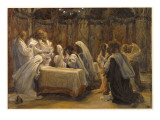 The Communion of the Apostles, Illustration for 'The Life of Christ', C.1884-96 Giclee Print by James Jacques Joseph Tissot