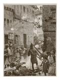 But Still the French Maintained an Heroic Resistance Giclee Print by William Barnes Wollen