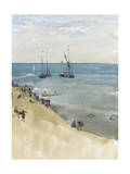 Green and Silver - the Bright Sea, Dieppe, C.1883-85 Reproduction procédé giclée par James Abbott McNeill Whistler