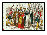 The Public Punishment of Prisoners by the Court of the Inquisition Giclée-Druck von Spanish School 