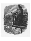 The Last Chance, from 'The Adventures of Oliver Twist' by Charles Dickens reproduction procédé giclée par George Cruikshank