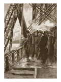 Opening of the Forth Bridge by the Prince of Wales, 4th March, 1890 Reproduction procédé giclée par Joseph Werner