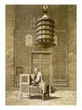 Maurice Keating - An Imam Reading the Koran in the Mosque of the Sultan, Morocco, 1817 - Giclee Baskı Maurice Keating - An Imam Reading the Koran in the Mosque of the Sultan, Morocco, 1817 - Giclee Baskı