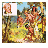 They Lived their Books: the Palefaced Redskin Giclee Print by McConnell 