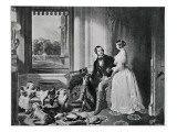 Windsor Castle in Modern Times, from the Painting of 1843 reproduction procédé giclée par Edwin Henry Landseer