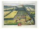 Wytham in the County of Berkshire Engraved by Johannes Kip Giclee Print by Leonard Knyff
