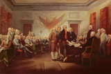 Signing the Declaration of Independence, 4th July 1776, C.1817 Giclee Print by John Trumbull