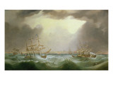 The Great Gale of 6th and 7th January 1839, 1882 Giclee Print by Samuel Walters