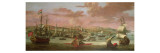 Dutch Men-O'-War and Turkish Galleys Off Constantinople Giclee Print by Jacob Knyff