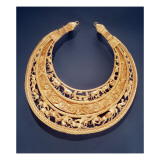 Crescent Shaped Pectoral from Tolstaya Mogila Giclee Print by Greek School 