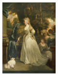 Portrait of Hrh Frederica Charlotte Ulrica, Princess Royal of Prussia and Duchess of York Giclee Print by John Hoppner