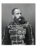 Emperor Franz Joseph I of Austria, Engraved by George J. Stodard Giclee Print by Austrian Photographer 