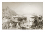 Clew Bay Seen from Westport, County Mayo, from 'scenery and Antiquities of Ireland' Lámina giclée por William Henry Bartlett Clew Bay Seen from Westport, County Mayo, from 'scenery and Antiquities of Ireland' Lámina giclée por William Henry Bartlett