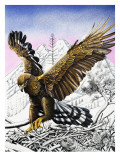 Mighty Monarch Who Rules the Air, from 'Nature's Kingdom' Giclee Print by Susan Cartwright