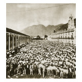 Strikers at the Rio Blanco Textile Works, 1907 Giclee Print