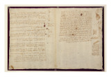 Scientific Diagrams, from the 'Codex Leicester', 1508-12 reproduction procédé giclée par Leonardo da Vinci 