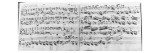 Autograph of the Partita 'sei Gegruesset, Jesu Guetig' Giclee Print by Johann Sebastian Bach