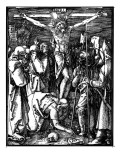 The Crucifixion, from the Small Passion, C.1509-11 reproduction procédé giclée par Albrecht Durer Or Duerer