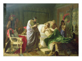 Confidence of Alexander the Great into His Physician Philippos, 1870 Giclee Print by Hendrik Siemiradzki