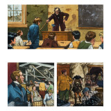 Charles Dickens: His Words Brought the Victorian Age to Life Giclee Print by Alberto Salinas