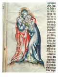 The Virgin and Christ, from the Passion of Abbess Cunegonde Giclee Print by Czech School 